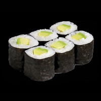 Avocado maki 6 stuks