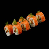Soft Shell Salmon Roll 8 stuks