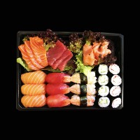 Sushi en sashimi box 23 stuks